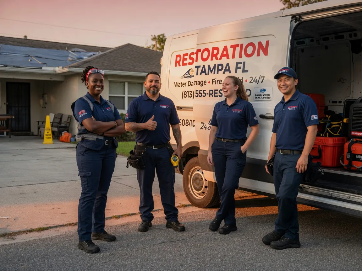 Water Damage Restoration company in New Church, VA